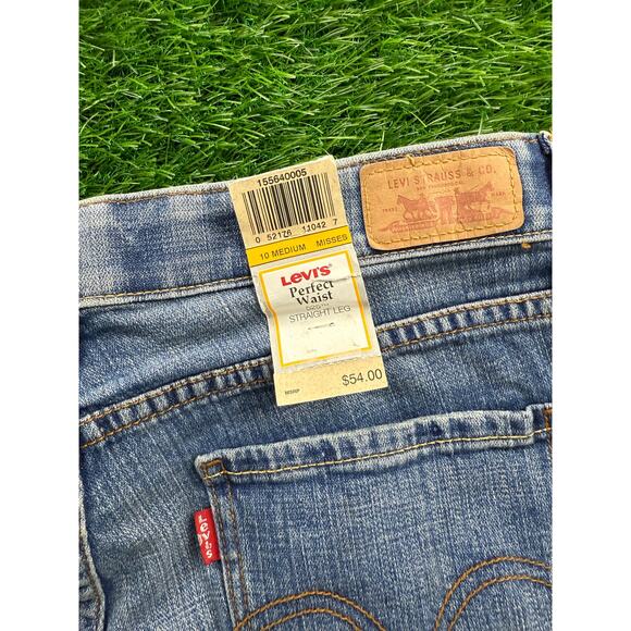 Levi’s 525 Perfect Waist Straight Leg Jeans Sz 10M Medium Wash NWT Women Denim - Picture 5 of 12